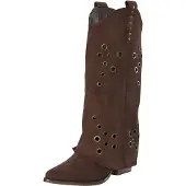 Salinyang Stivale da cowboy cioccolato