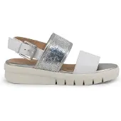 Geox Sandali con zeppa WIMBLEY SAND donne - Bianco - 41