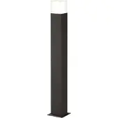 TRIO Lighting Lampione HUDSON, antracite, altezza 80 cm, metallo, IP44