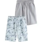 Next Pantaloni grigio fumo / grigio chiaro / grigio scuro / verde chiaro