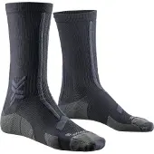 X-socks Trail Run Discover Crew Calze da running (35-38, grigio)