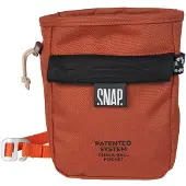 Snap Climbing Chalk Pocket Scratch Sacchetto porta magnesite rosso