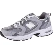 New Balance per uomo. MR530 Sneaker 530 in pelle grigia (39.5), Basso, Stringhe, Casual, Grigio