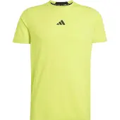 Adidas D4T Tee Maglia funzionale Uomo (M, giallo)