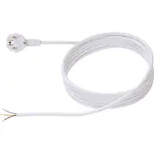 Bachmann Cavo di alimentazione H05VV-F 3G1.0 3m, bianco, non imballato