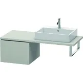 Duravit L-Cube Meuble bas pour console, 1 tiroir, 520x400x547mm, LC583200707, LC583200707