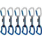 Mammut Crag Keylock Quickdraws Rinvio (10 cm - Straight / Bent Gate, bianco)
