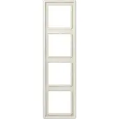 JUNG Telaio a 4 ingressi orizzontale/verticale LS 984 W