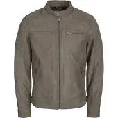 Jack & Jones Giacca In Finta Pelle Scamosciata