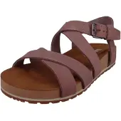 Timberland Women's Malibu Waves Backstrap Sandal Sandali Donna (38, marrone)