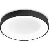 Ideal Lux Plafoniera LED Planet, nero, Ø 40 cm, metallo
