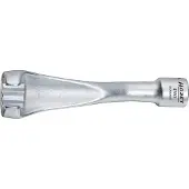 Hazet Chiave per tubi di iniezione 4550 - Cava quadrata 10 mm (3/8 di pollice) - Doppio esterno 4550