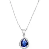Beneto Collana argento con zirconi AGS1140/47 — Collana