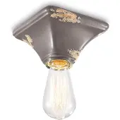 FERROLUCE Plafoniera d'epoca C135 colomba