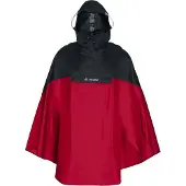 Vaude Covero Poncho II Giacca ciclismo (XL, rosso)