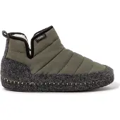 Nuvola Nuvola. Ciabatta 'Boot New Wool' verde scuro