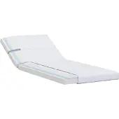 vidaXL Materasso in schiuma espandibile 80 x 200 cm Bianco