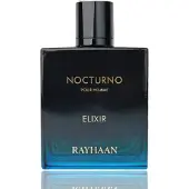 Rayhaan Nocturno Elixir, eau de parfum, per uomo, 100 ml