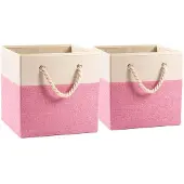 OEM Elegante contenitore portaoggetti in lino beige rosé