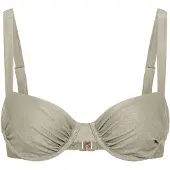 LASCANA Top per bikini grigio