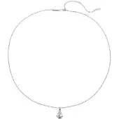 Hey Happiness Collana 'Anchor Sparkle' argento