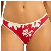 Seafolly Mayflower Hipster Pant Parte inferiore bikini Donna (42, bianco/fuchsia)