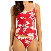 Seafolly Mayflower Square Neck Tankini Tankini Donna (34, fuchsia)