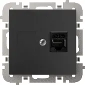 Elektro-Plast Elektroplast Rj45 Socket Black