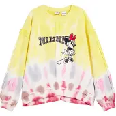 Desigual , Felpa Minnie Mouse tie-dye, Bambini, Cotone, 11/12