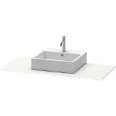 Duravit Console XSquare, 1 découpe, 800x16x550mm, XS060D08484, XS060D08484