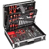Vigor Assortimento di utensili in valigetta 143 pezzi