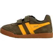 Gola Kid's Harrier VC Sneaker Bambini (10K, marrone/olivia)