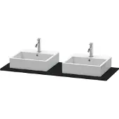 Duravit Console XSquare, 2 découpes, 1400x16x550mm, XS063GB1616, XS063GB1616