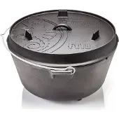 Petromax Fire Pot Pentola (16,1 l - ft18, grigio/nero)