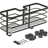 Metaltex Doucherek 29x11x15 cm Zwart/Metaal