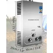 OEM Scaldabagno, scaldabagno istantaneo, acciaio inox, 10 L 20KW