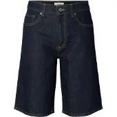 Selected Shorts In Denim Donne Blu 34