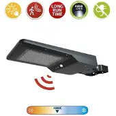 Velamp SL375 Riflettore LED con ricarica solare, rilevatore di movimento