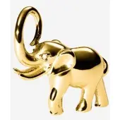 Purelei Ciondolo 'Flowing Strength Elefant' oro