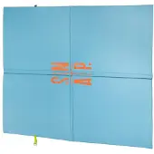 Snap Blanket Crash pad blu