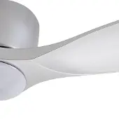 LUCANDE Ventilatore da soffitto LED Smart Moneno, argento, DC, Tuya