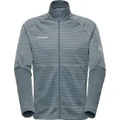 Mammut Crag ML Jacket Giacca in pile Uomo (L, grigio)
