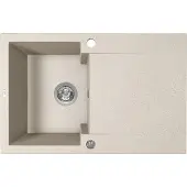 Kuchinox CHICHI Lavello singolo con sgocciolatoio, granito SBH_411Y