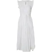 Selected Vestito Lungo Donne Bianco 42