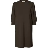 Selected Vestito In Felpa Donne Marrone L