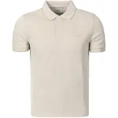 Gant 2Tone Polo Piqué Ecru Beige taglia