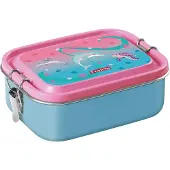 Step by step Set di stoviglie blu chiaro / rosa
