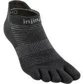 Injinji Run Original Weight No Show Calze da running (37-40, nero)