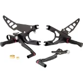 Gilles Tooling Kit Pedane Factor-X / Fxr YZF-R6 17- NERO