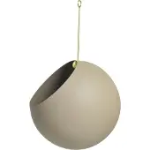 AYTM Vaso da fiori Globe, sospeso, Ø 17 cm, grigio, alluminio
